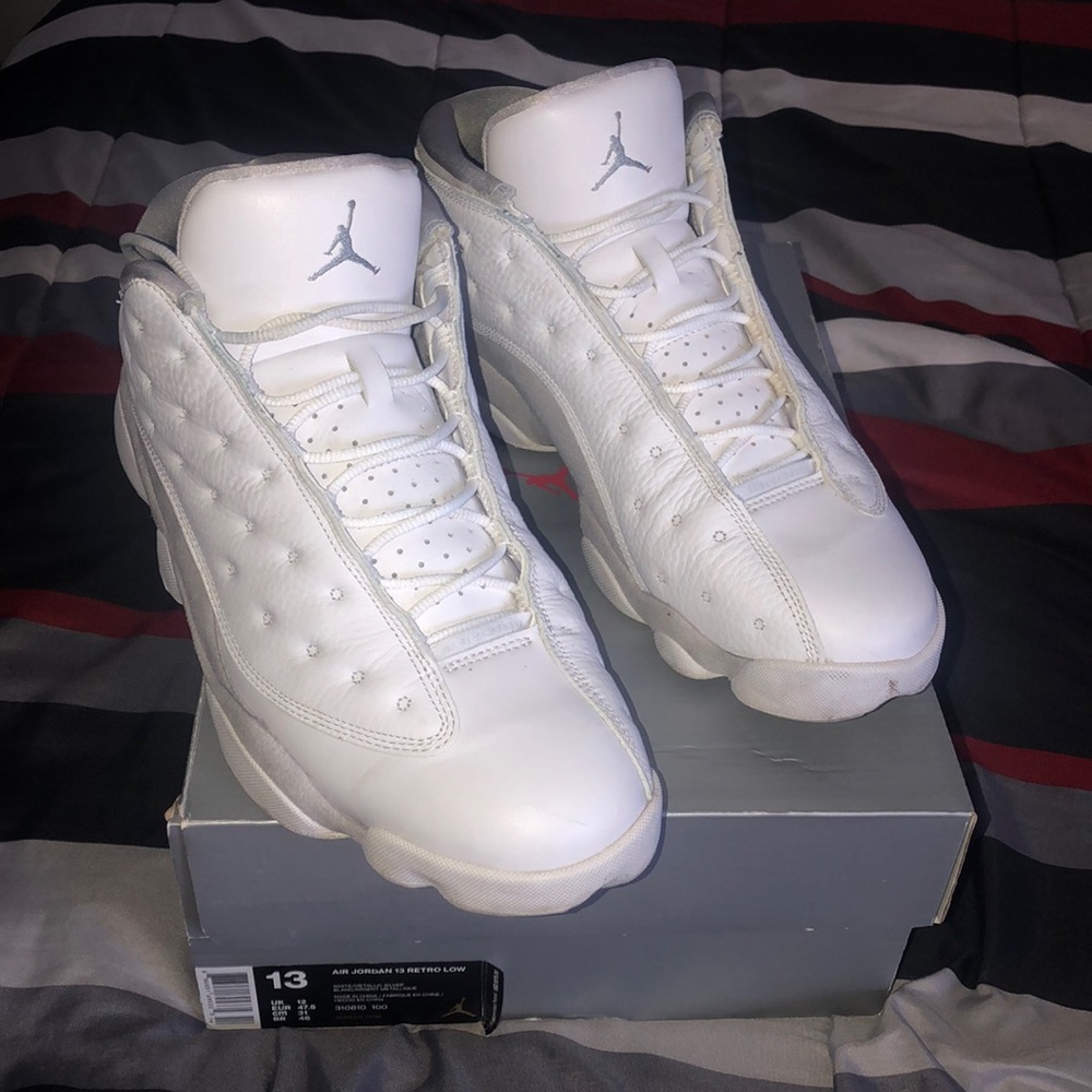 Air Jordan 13 retro low white/metallic